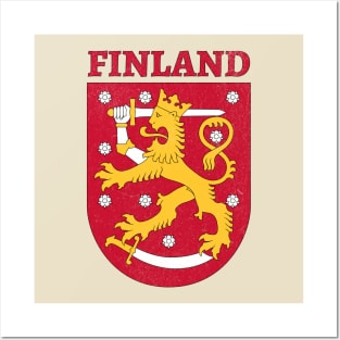 Finnish Coat of Arms Posters and Art